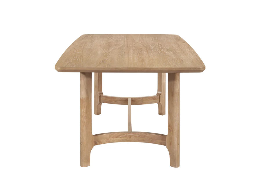 Arden Dining Set with Upholstered Chairs & Bench | Modern Minimalist Dining Collection