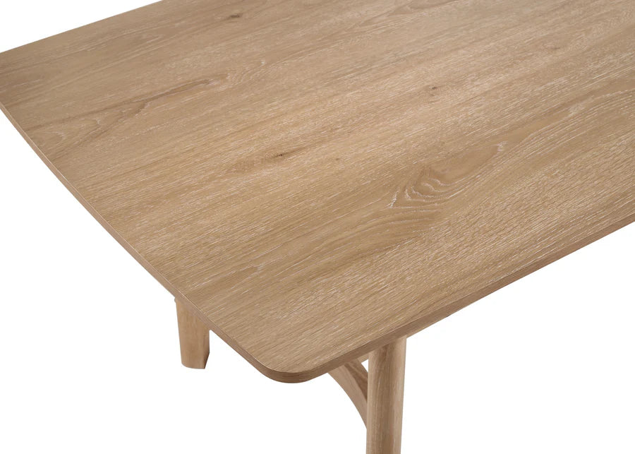 Arden Dining Set with Upholstered Chairs & Bench | Modern Minimalist Dining Collection