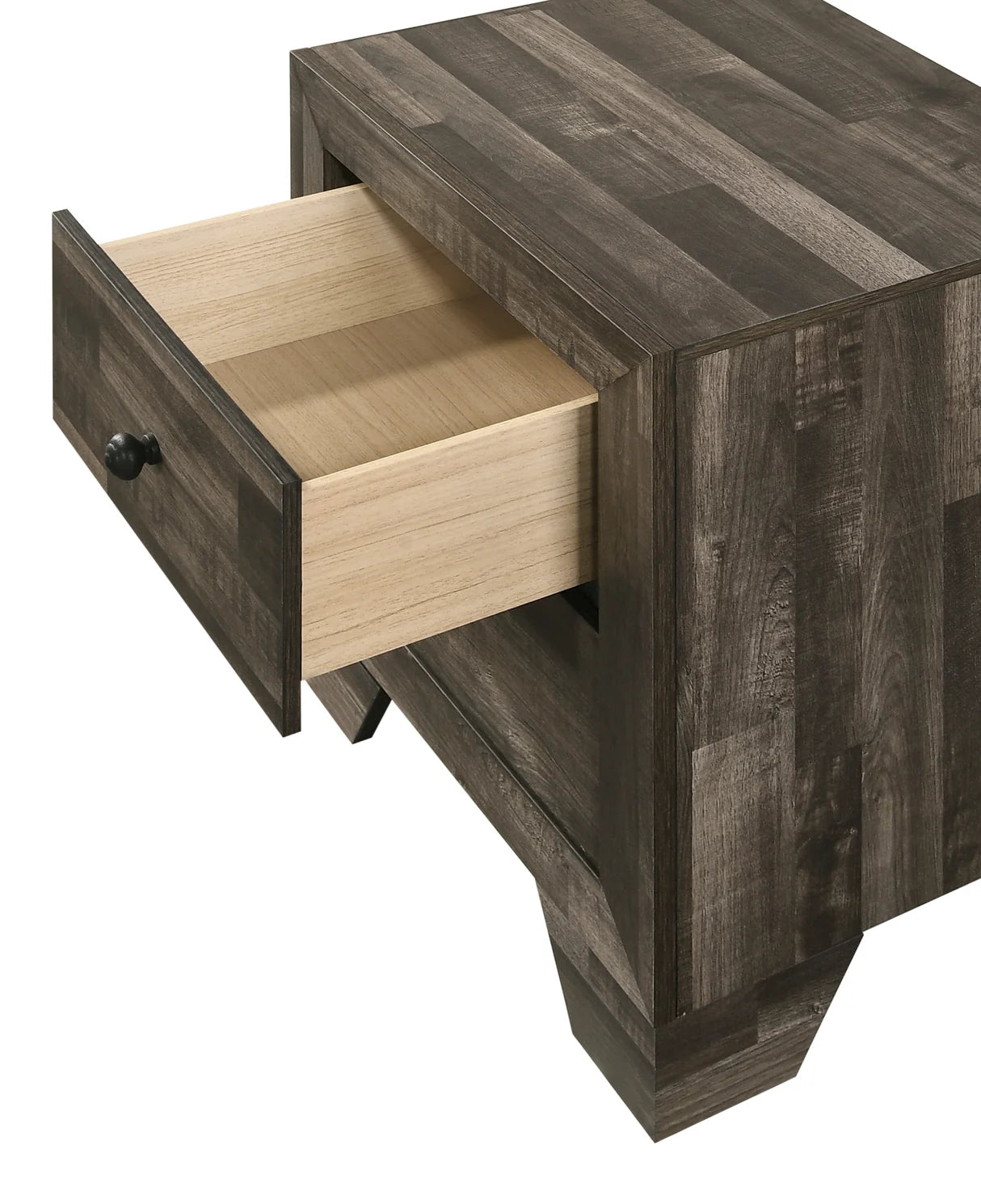 Atticus Weathered Brown Bedroom Set