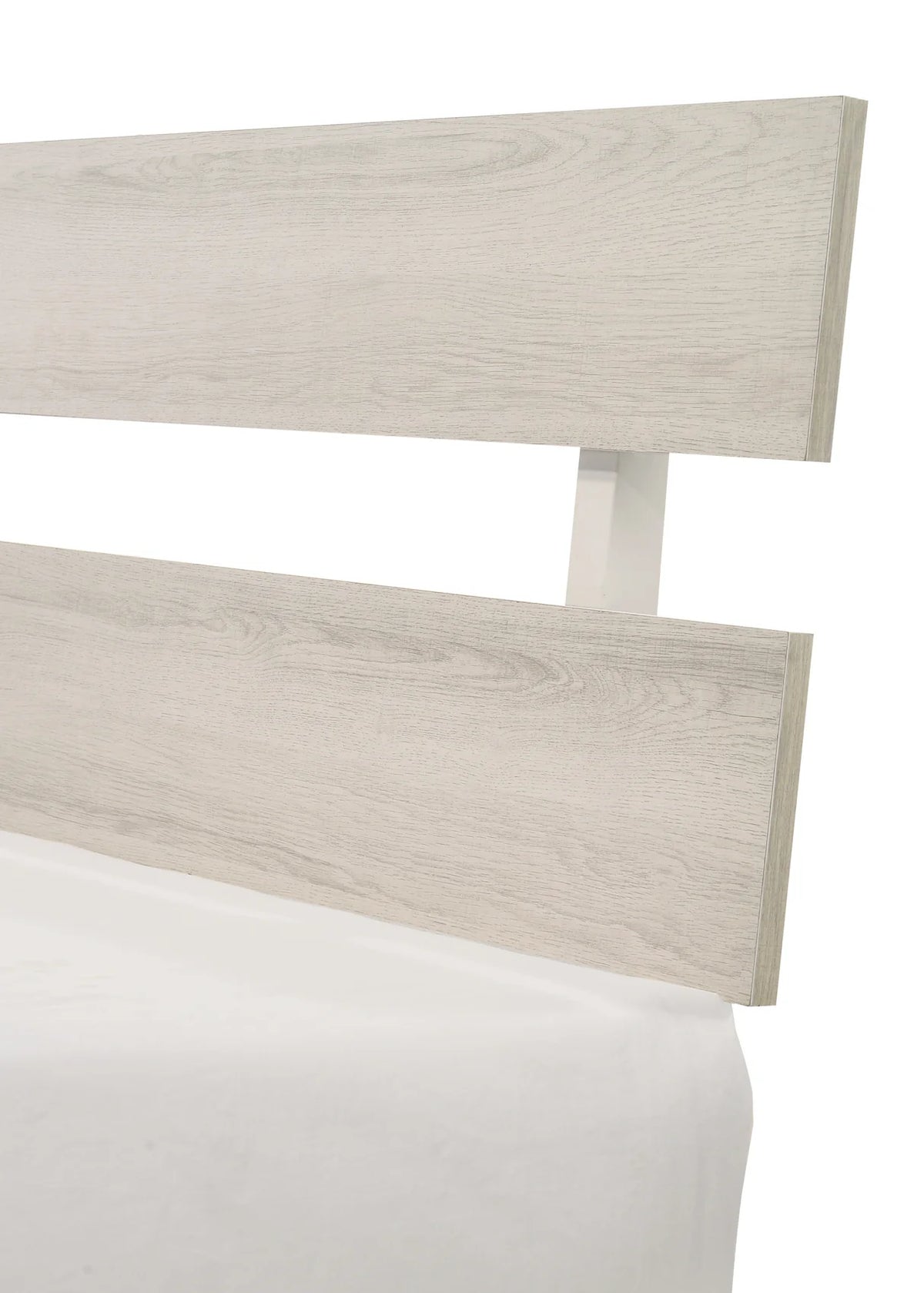 Atticus White Platform Bed