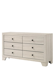 Atticus White 6-Drawer Dresser