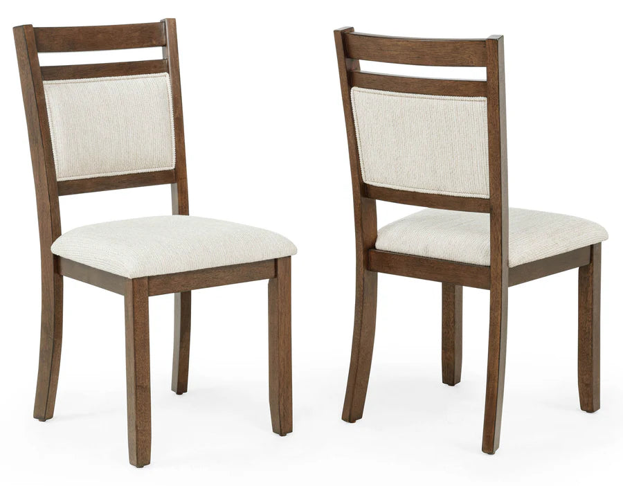 Avasa Dining Set with Upholstered Chairs & Optional Bench | Classic Elegant Dining Collection