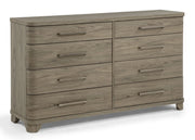 Veranda Weathered Grey 6-Drawer Dresser