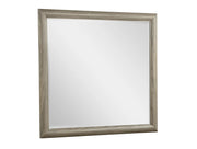 Veranda Weathered Grey Dresser Top Mirror