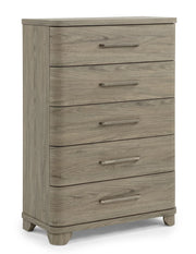 Veranda Weathered Grey 5-Drawer Chest