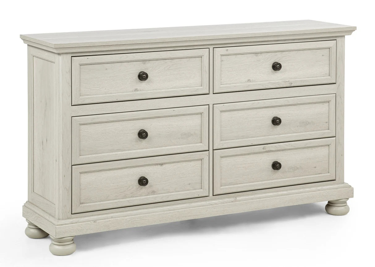 Claribelle Weathered White Storage Bedroom Set