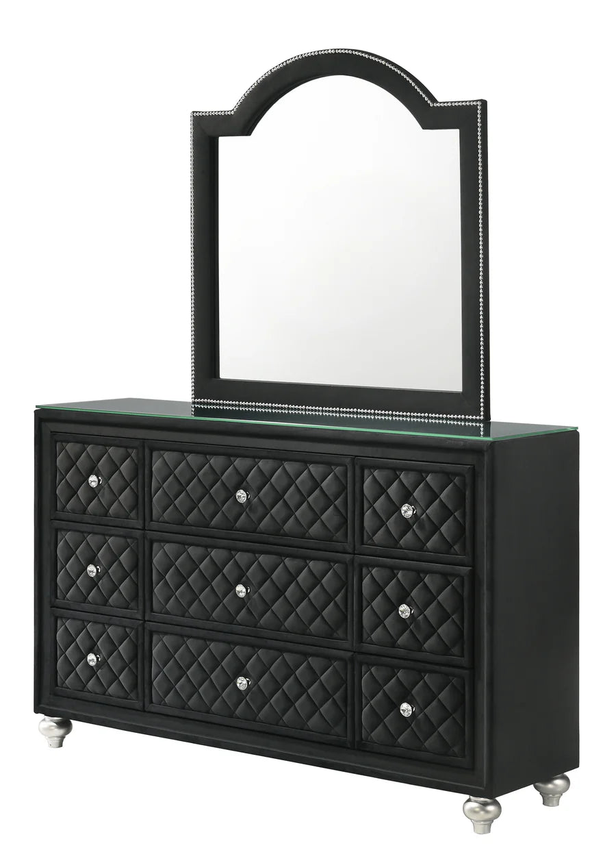 Cameo Black Bedroom Set