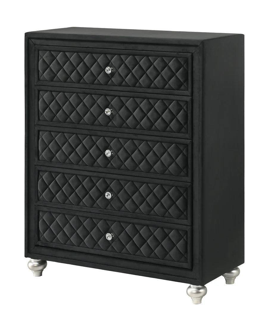 Cameo Black Bedroom Set