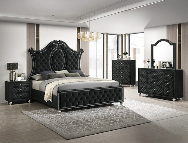 Cameo Black Bedroom Set