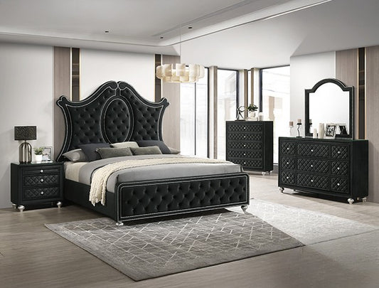 Cameo Black Bedroom Set
