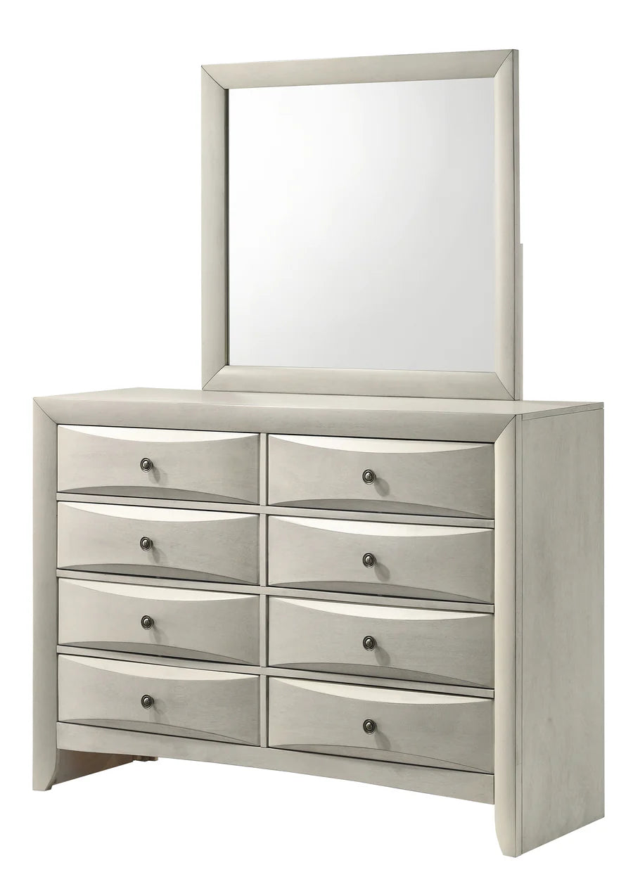 Emily Storage White Bedroom Set