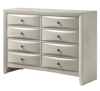 Emily Storage White Bedroom Set