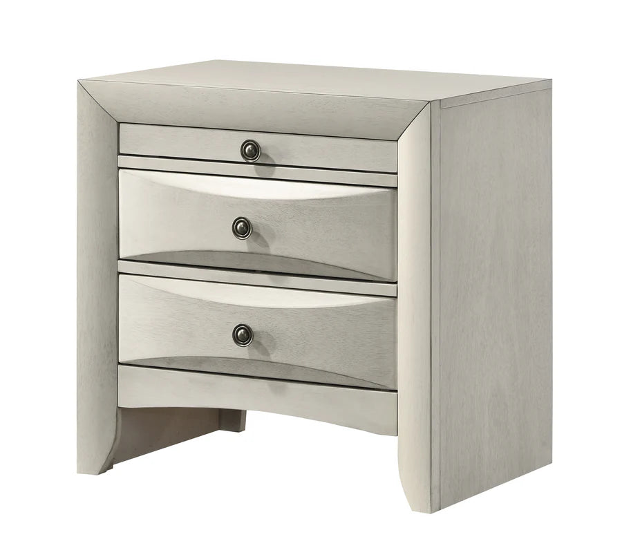 Emily Storage White Bedroom Set