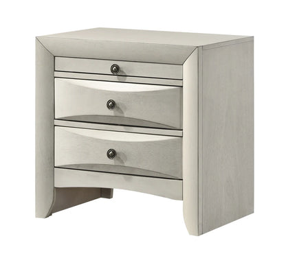 Emily Storage White Bedroom Set