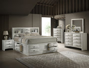 Emily Storage White Bedroom Set