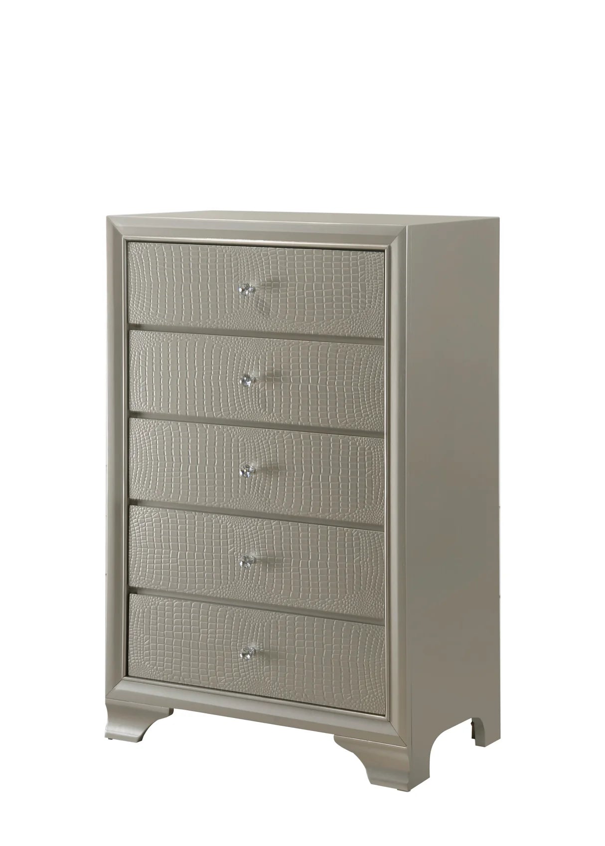 Lyssa Champagne 5-Drawer Chest