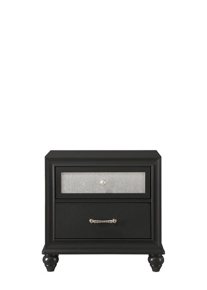 Lila Black Bedroom Set