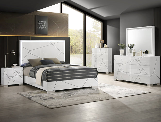 Ayla LED Bedroom Set