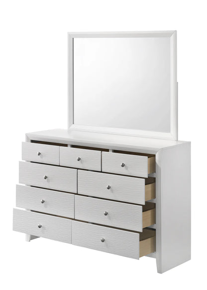 Evan White Bedroom Set