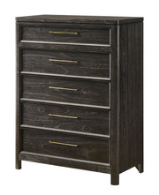 Ethel Dark Grey Wood Chest of Drawers