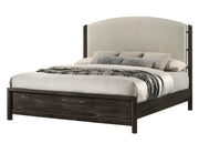 Ethel Upholstered Panel Bed with Arched Headboard