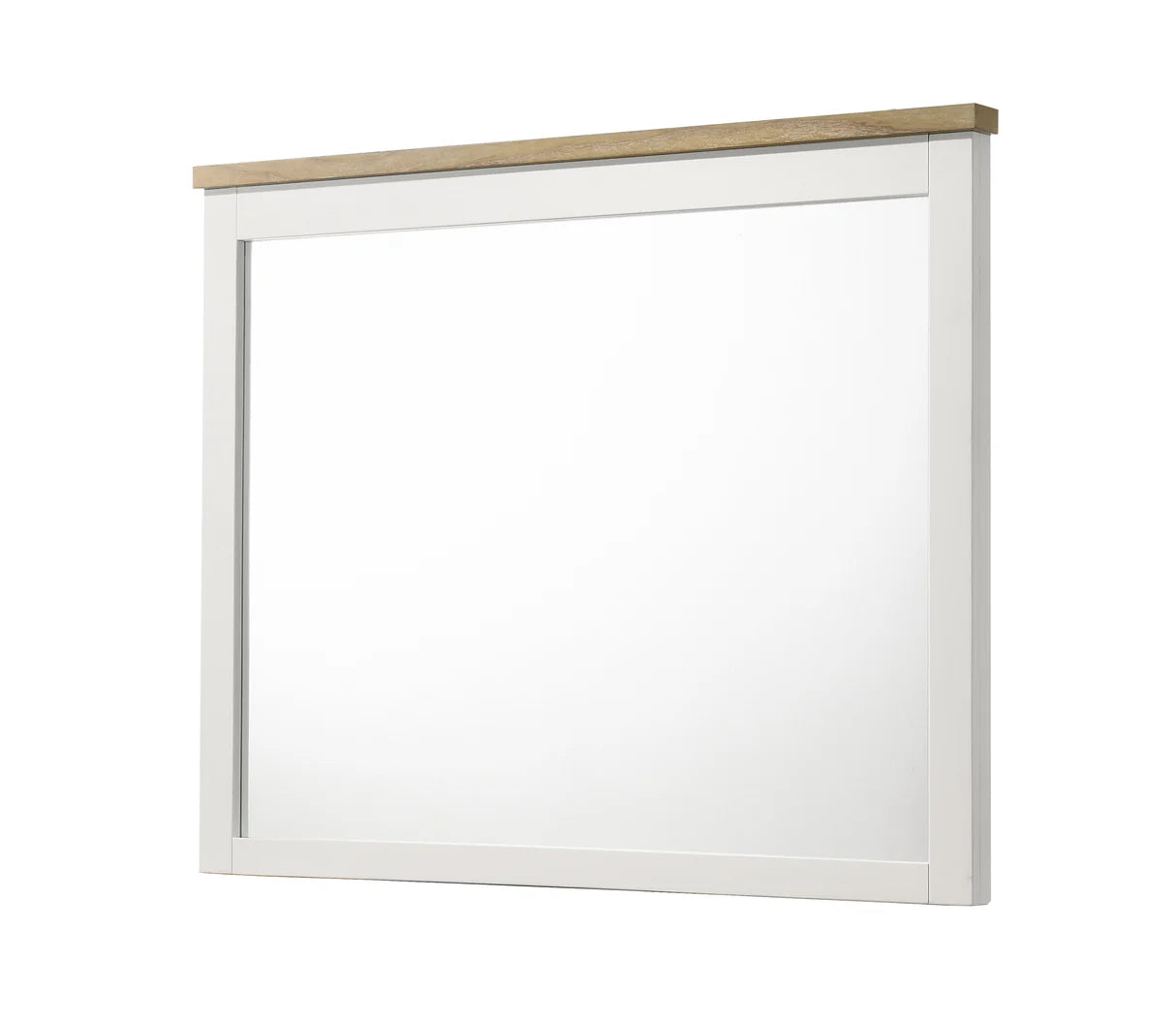 Aston Two-Tone White Storage Bedroom Set