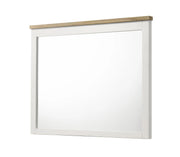Aston Two-Tone Wood Dresser Mirror