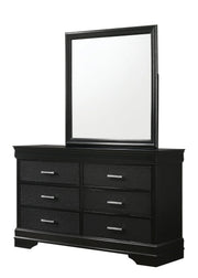Amalia Black Dresser Mirror