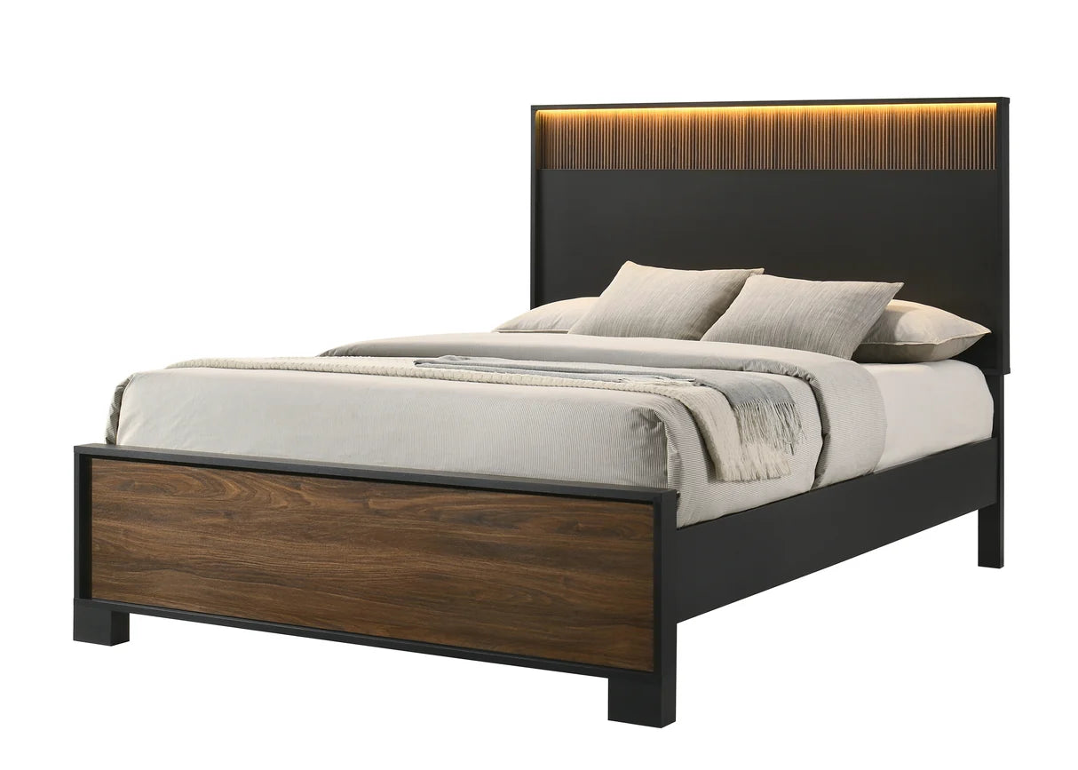 Nemy Bed with LED Headboard