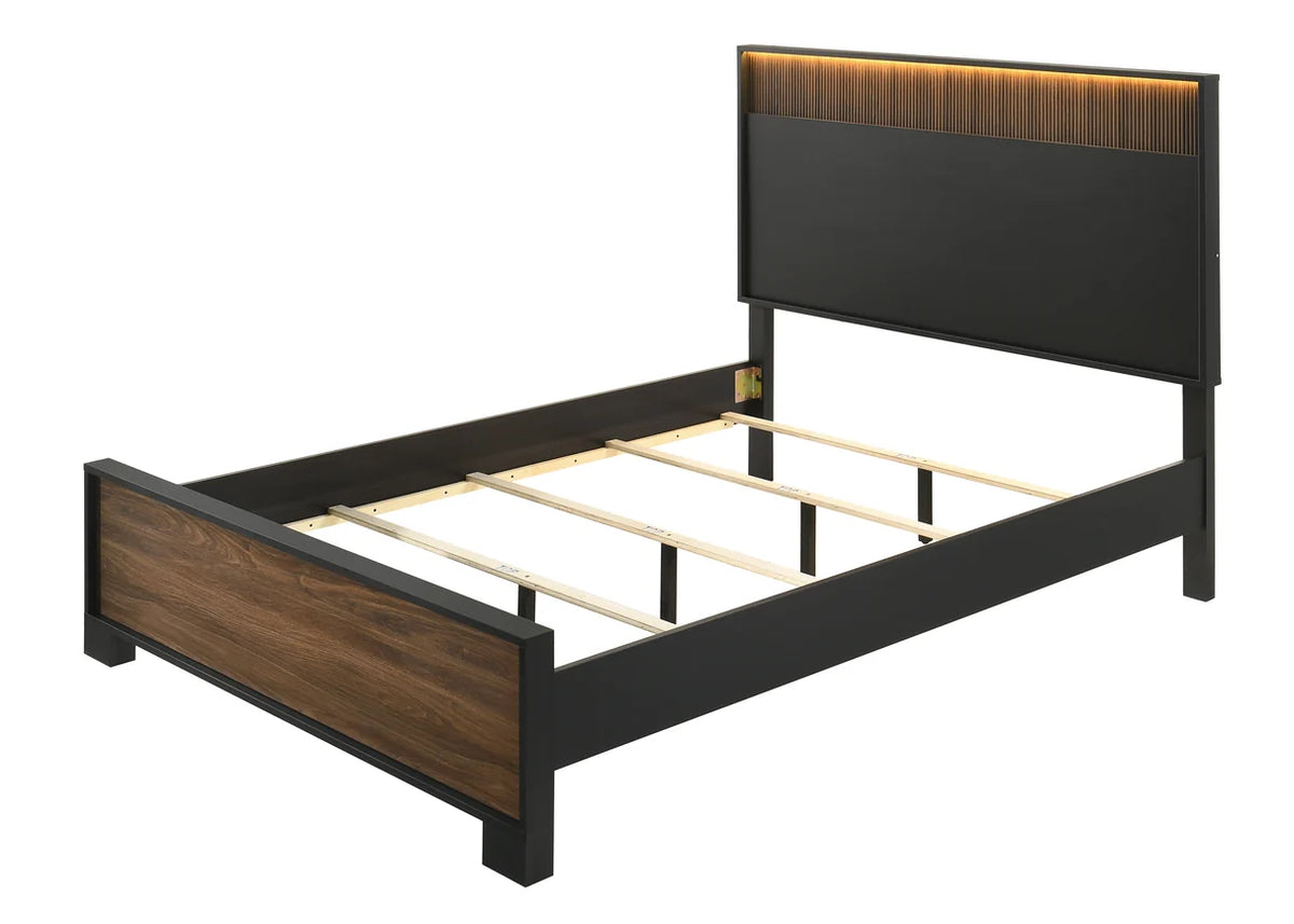 Nemy Bed with LED Headboard