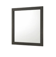 Remington Gray & Ebony Wood-Frame Dresser Mirror