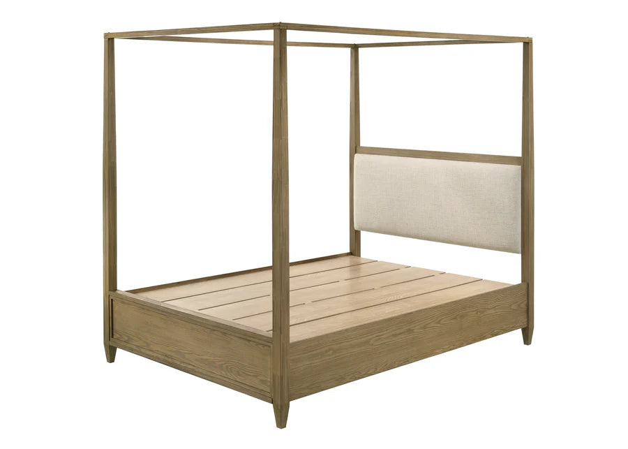 Sienna Natural Canopy Bedroom Set