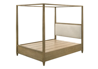 Sienna Natural Canopy Bedroom Set