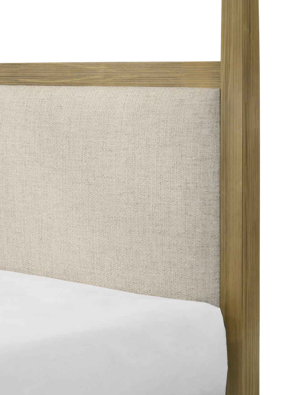 Sienna Natural Canopy Bedroom Set