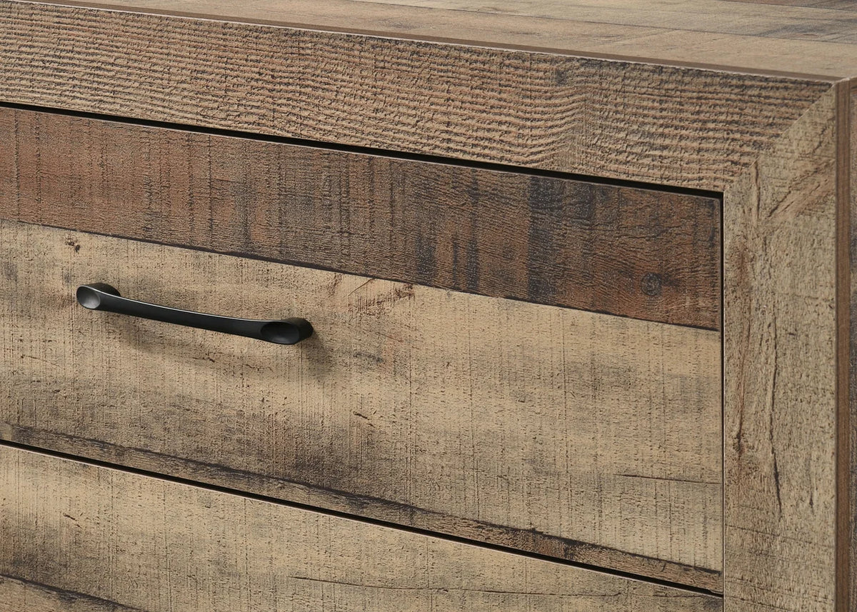 Elmer Rustic Weathered Wood Bedroom Set