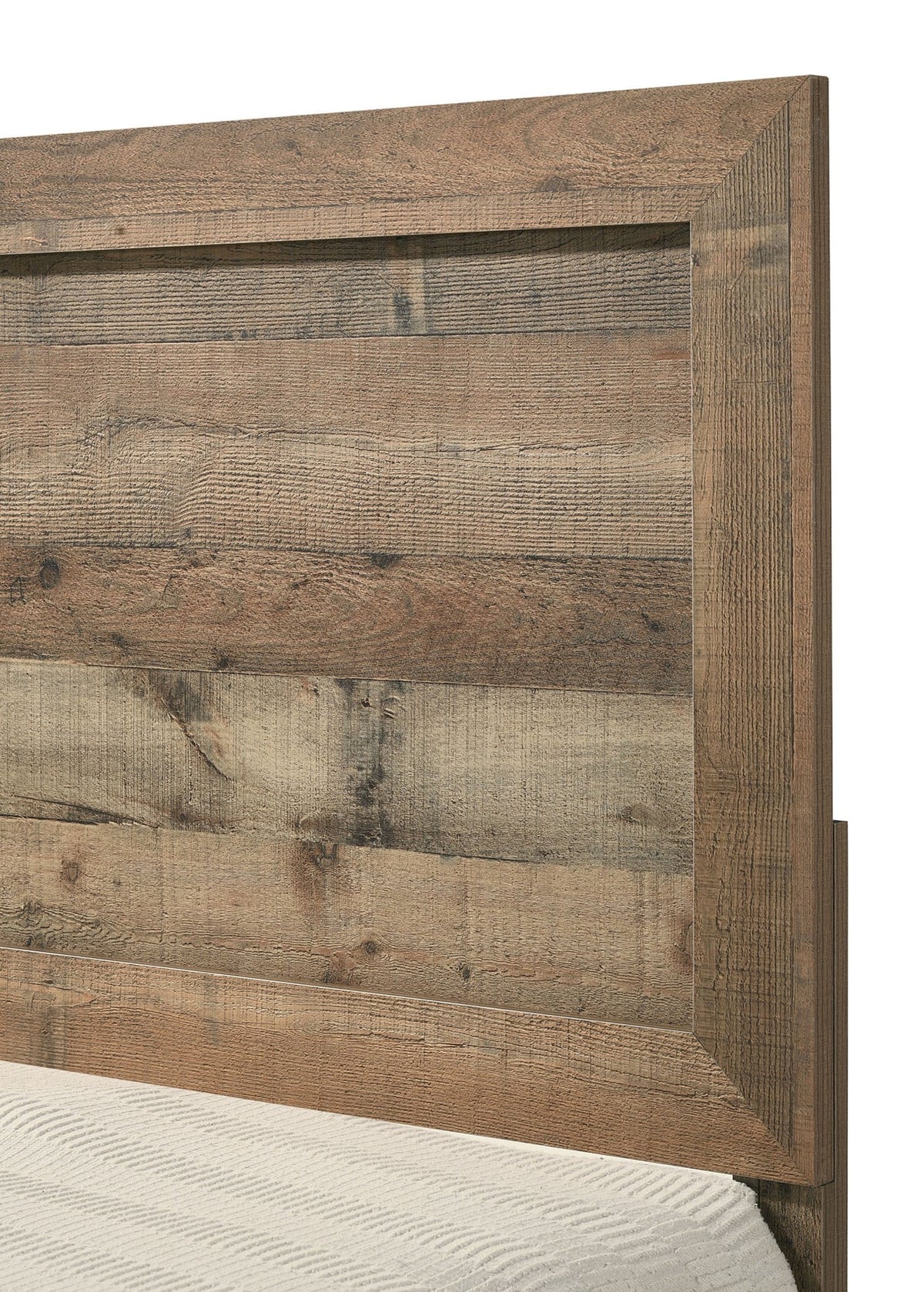 Elmer Rustic Weathered Wood Bedroom Set