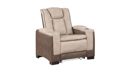 Bruno Durpella Power Reclining Sofa Set | Bluetooth Speakers & LED Lights