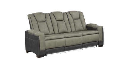 Bruno Durpella Power Reclining Sofa Set | Bluetooth Speakers & LED Lights