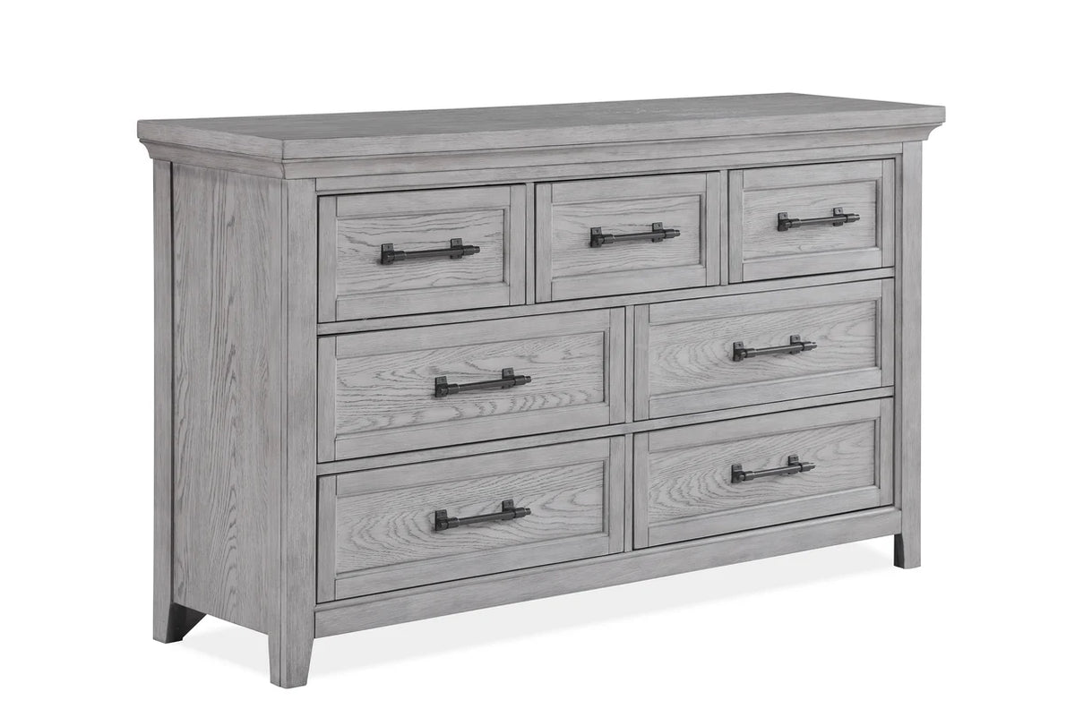 Beckett Weathered Grey Panel Bedroom Set