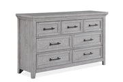 Beckett Weathered Gray Wood Dresser