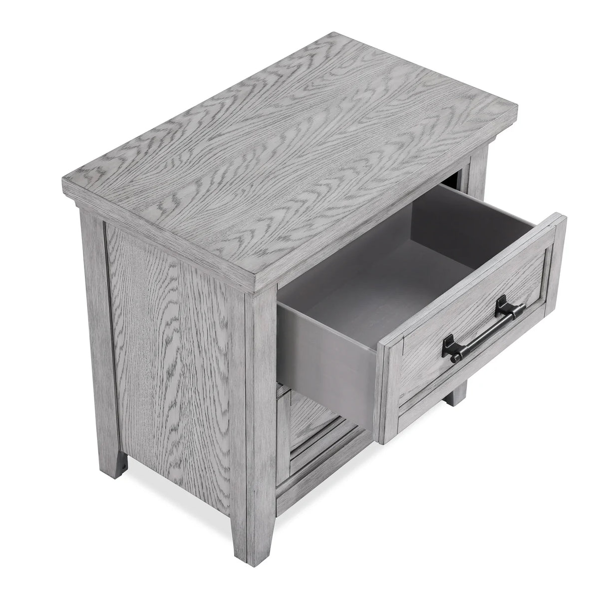 Beckett Weathered Grey Nightstand