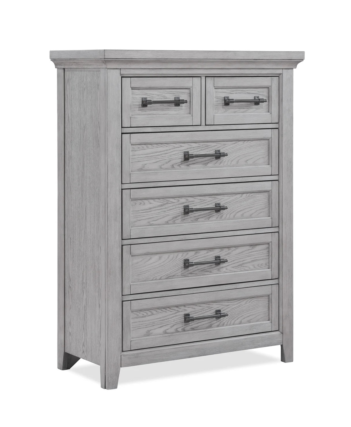 Beckett Weathered Grey Panel Bedroom Set