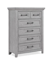 Beckett Weathered Grey 5-Drawer Chest