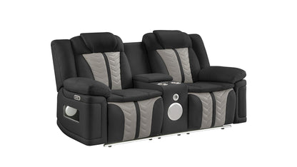 Cruiser Power Reclining Sofa Set with Massage, Bluetooth Speakers & Wireless Charging