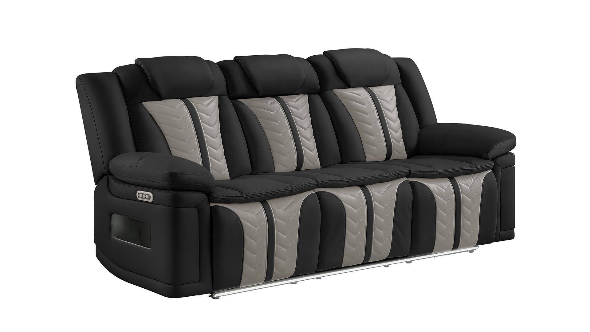 Cruiser Power Reclining Sofa Set with Massage, Bluetooth Speakers & Wireless Charging