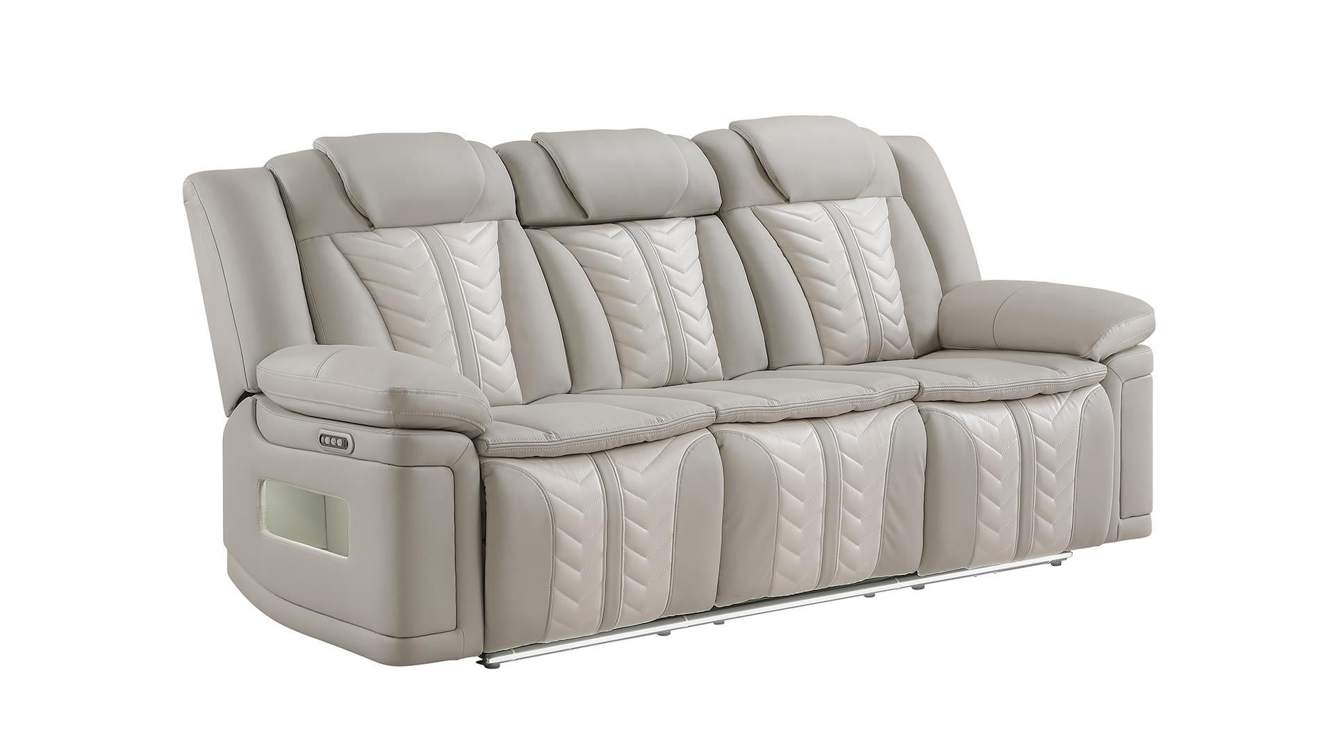Cruiser Power Reclining Sofa Set with Massage, Bluetooth Speakers & Wireless Charging