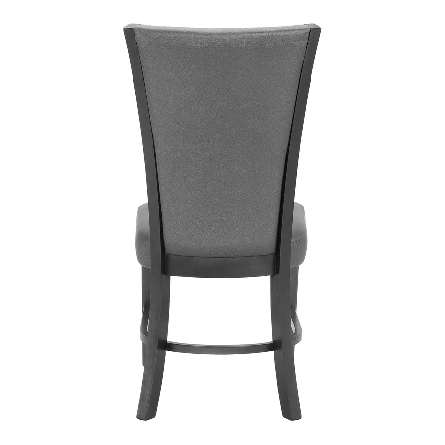Camelia Dining Set with Glass Top, Upholstered Chairs & Bench | Modern Contemporary Dining Collection