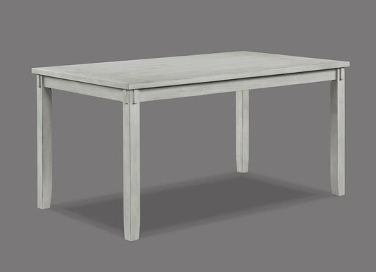 Clara Driftwood Dining Set with X-Back Chairs & Bench | Farmhouse Dining Collection