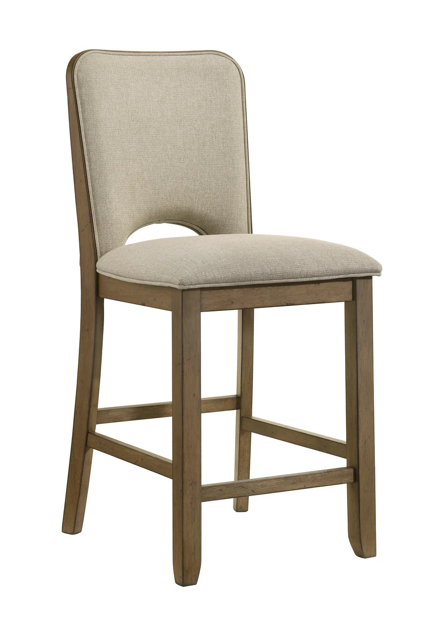 Cockrell Counter Height Dining Set with Extension Leaf, Chairs & Bench | Rustic Wood Dining Collection