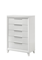 Cressida White Tall Chest of Drawers